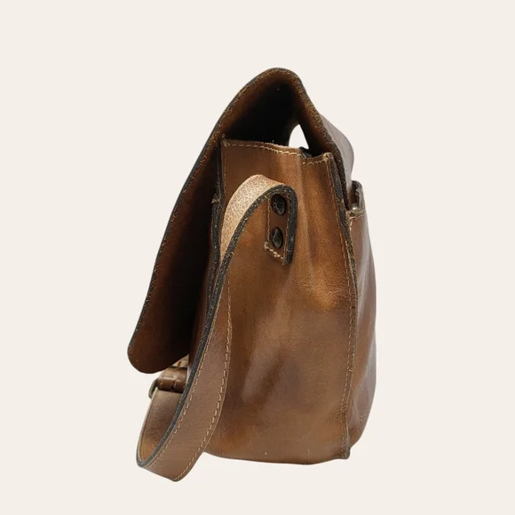 Patricia Nash Women Brown Leather Handbag - Picture 2 of 15